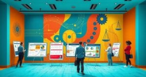 Innovative MIT symposium showcasing ethical technology research with thought-provoking presentations and discussions.